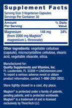 Life Extension Neuro-Mag with 2,000 mg Magtein