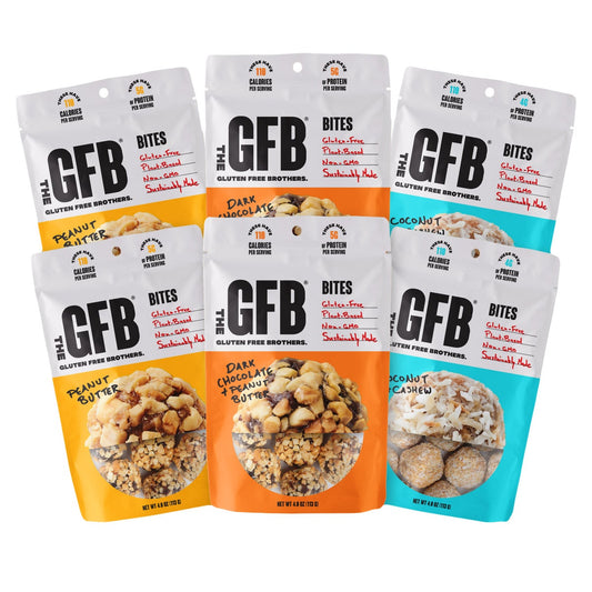 The GFB variety bites 6 count snack pack