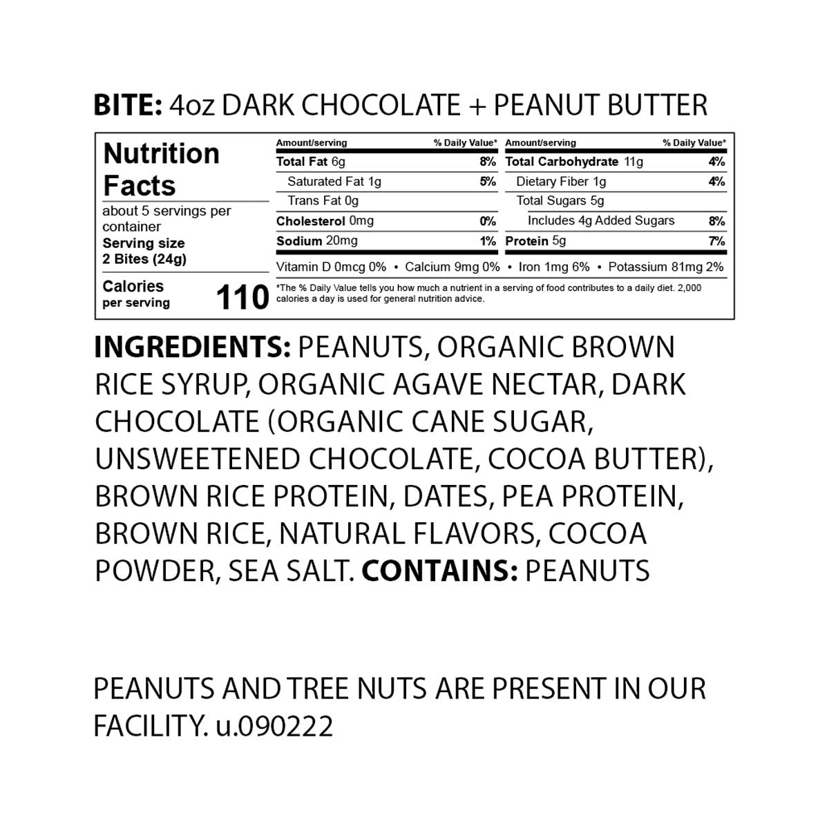 Peanut butter gluten free snack bites