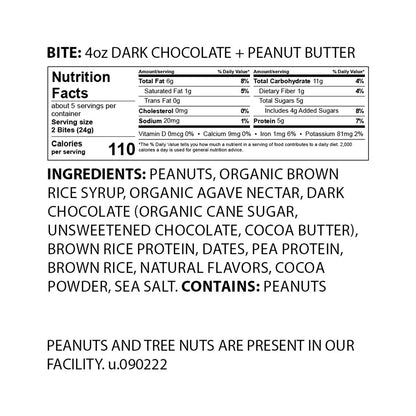 Peanut butter gluten free snack bites