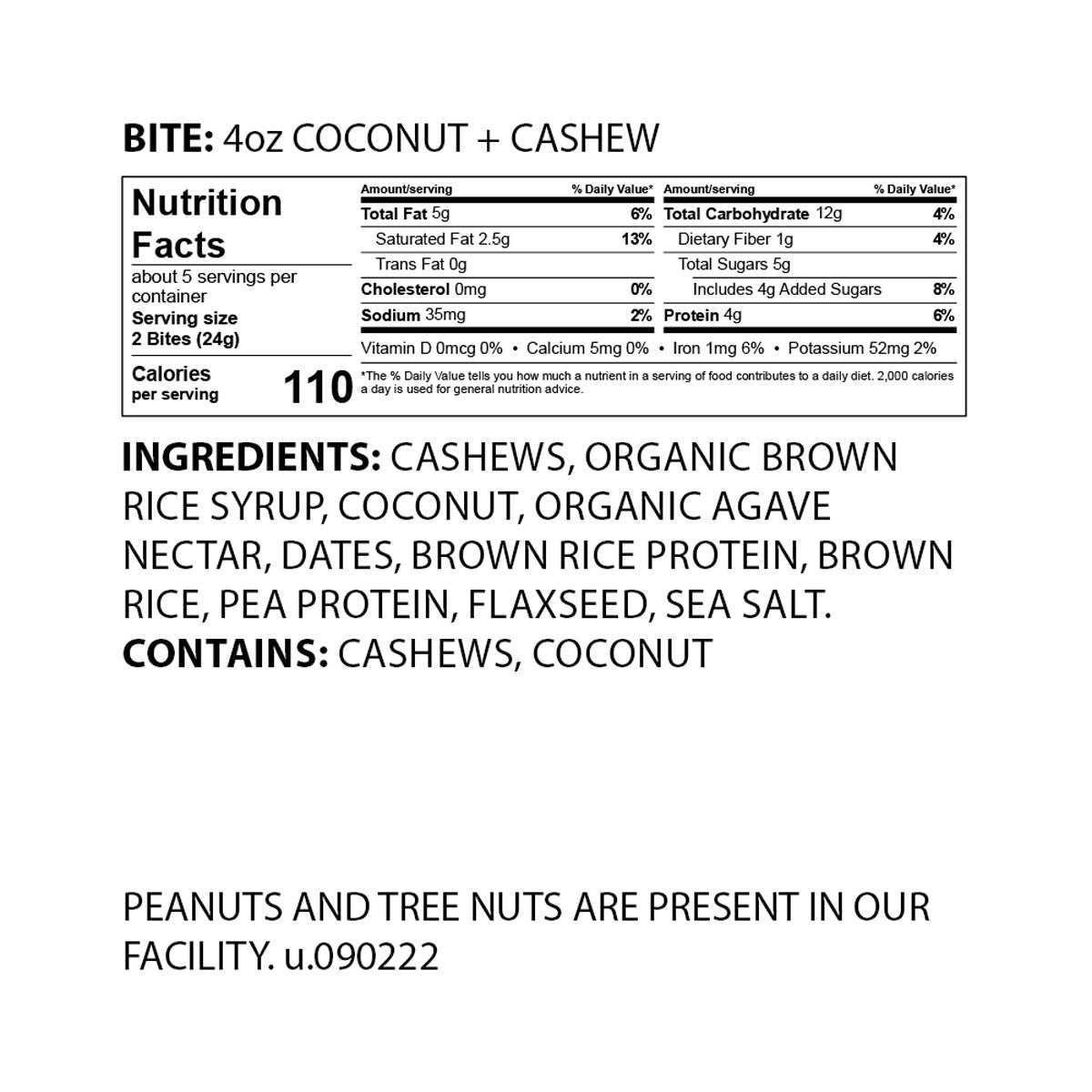 The GFB — The Gluten Free Brothers Variety Bites, 6 count