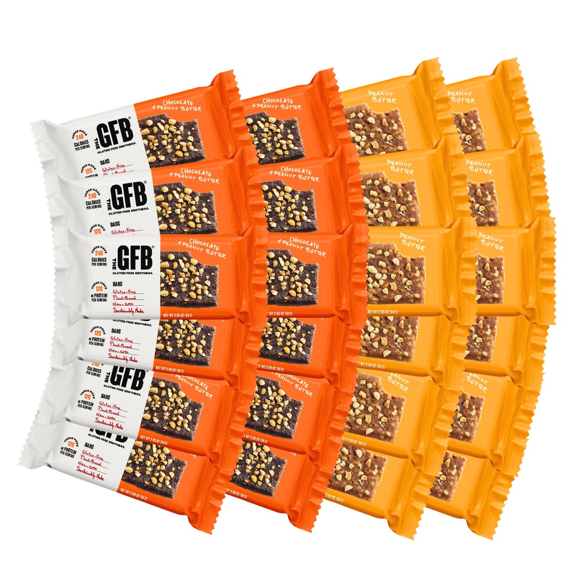 The GFB variety bars 24 count box