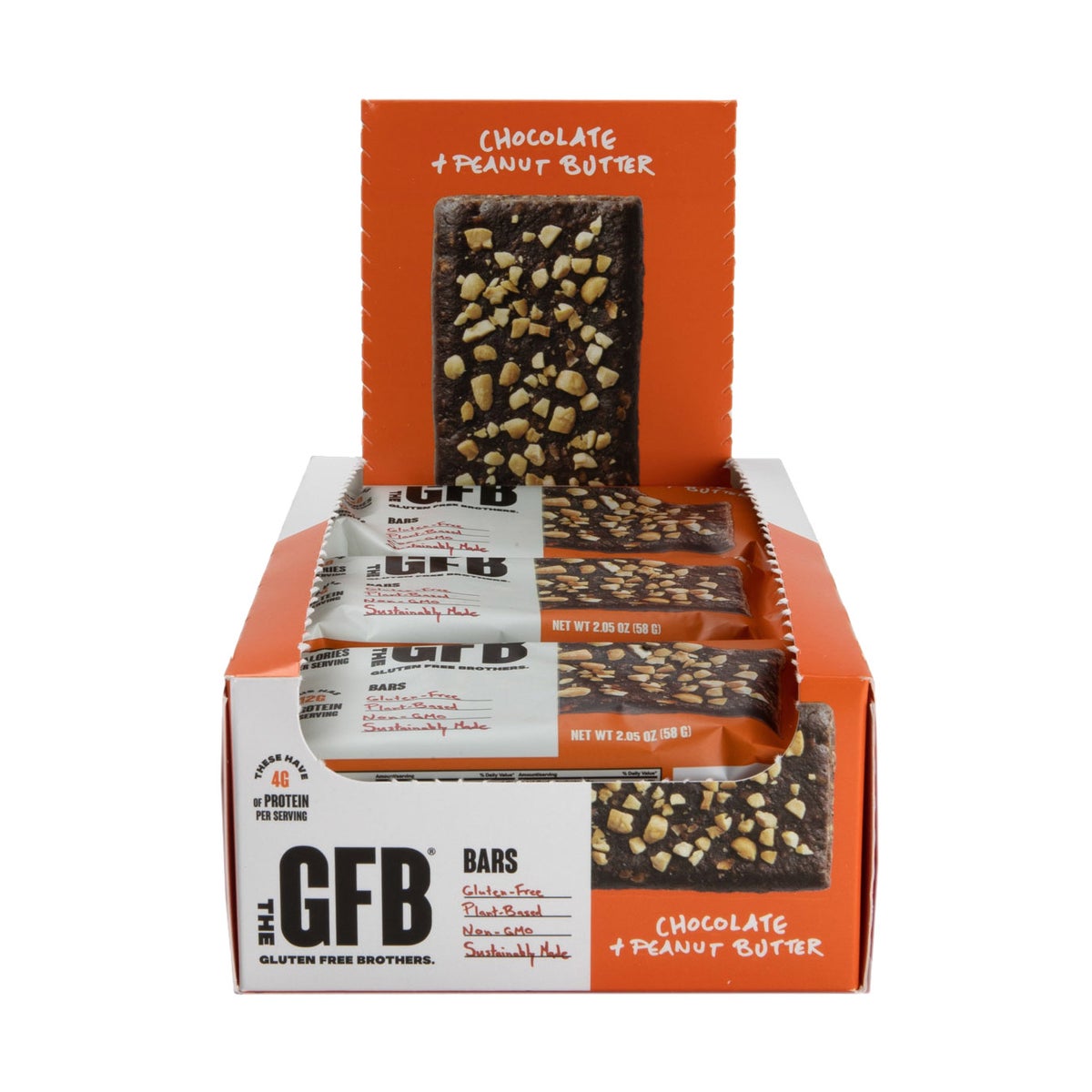 The GFB chocolate peanut butter snack bars