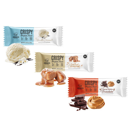 Genius Gourmet vanilla dream protein bars