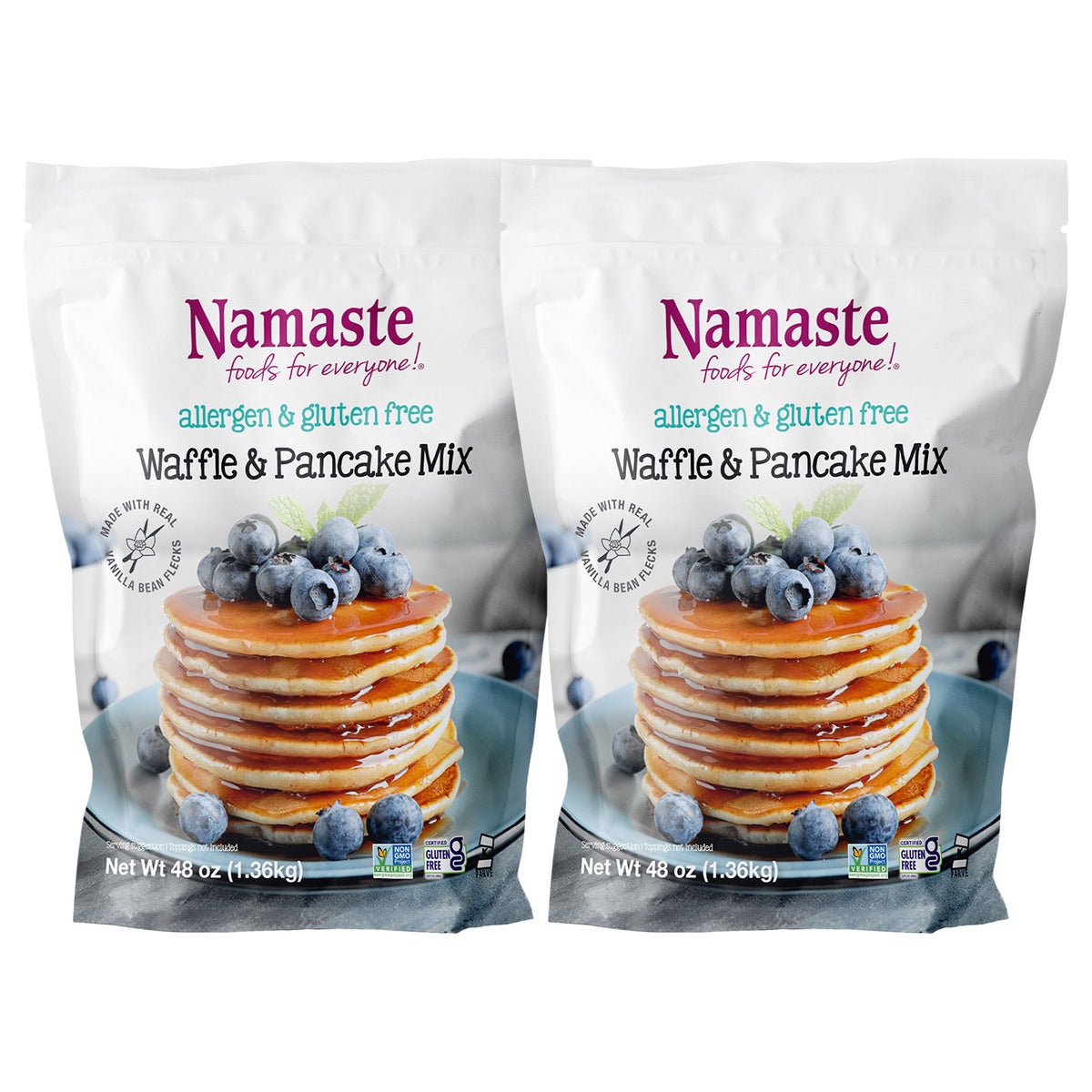 Namaste gluten free waffle and pancake mix 3 lb bag