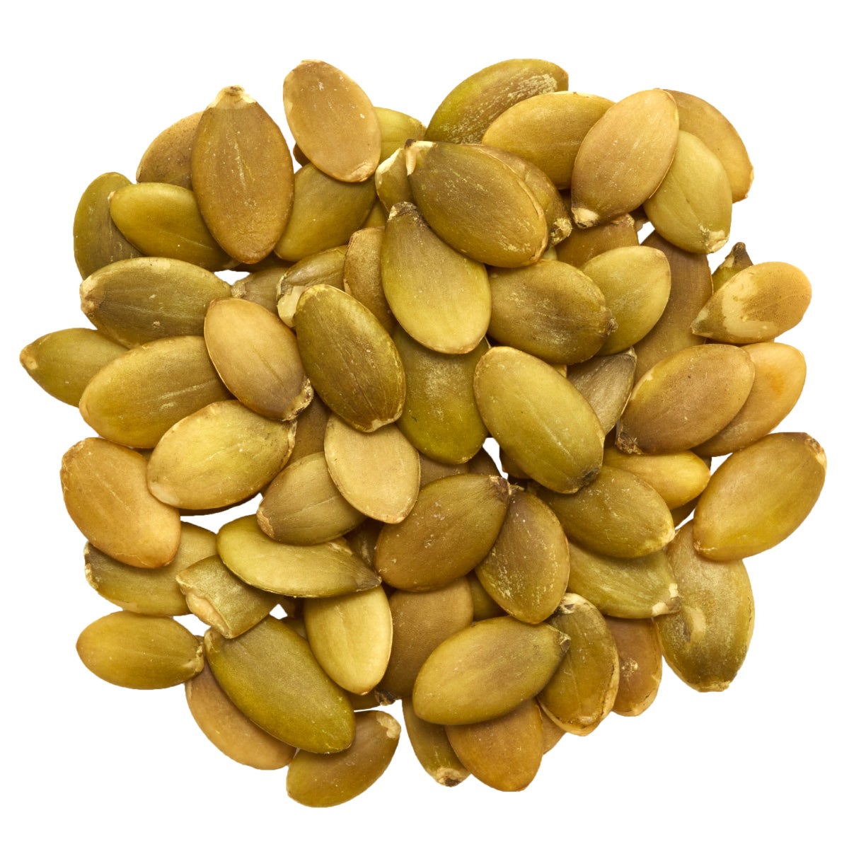Bag of unsalted organic pumpkin seeds