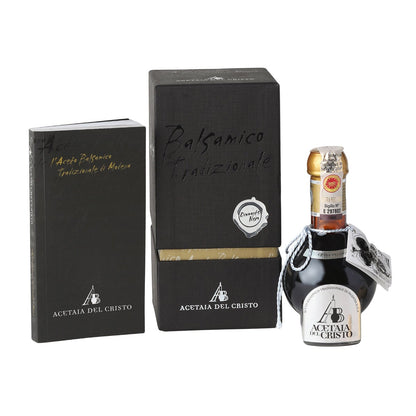 Acetaia Del Cristo Black Diamond balsamic vinegar bottle