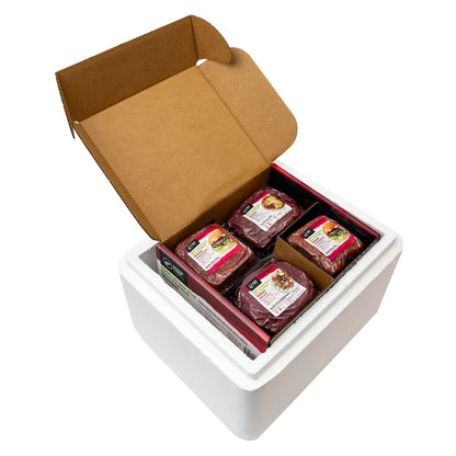 New Zealand grass-fed venison meat box assortment