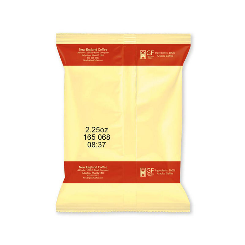 Individual ground coffee packs for easy brewing