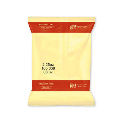 Individual ground coffee packs for easy brewing