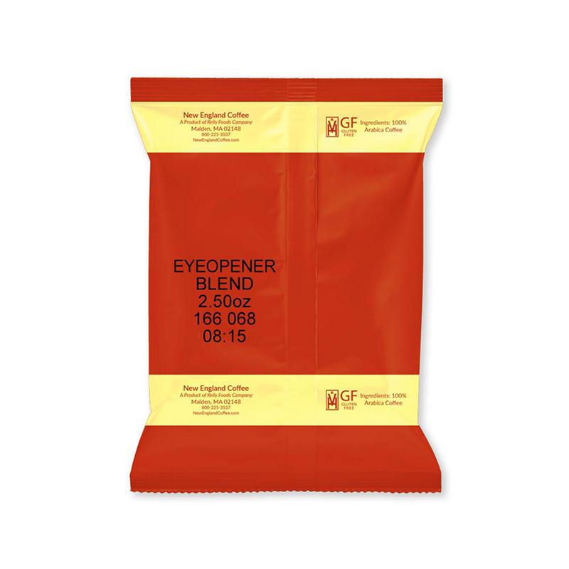 Ground coffee individual packs for easy brewing