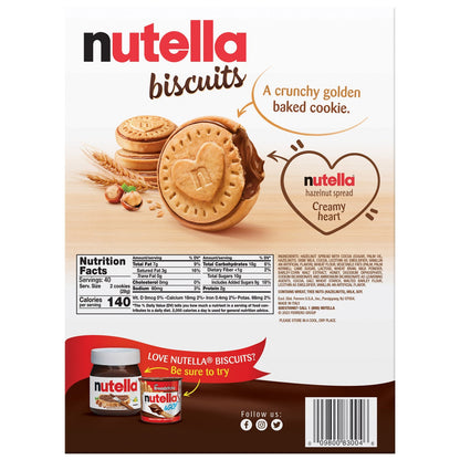 Nutella Biscuits pantry snack in 4 bags