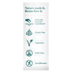 Neuriva sugar-free gluten-free brain supplement packaging