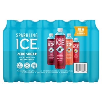 Sparkling Ice zero sugar sparkling water blue variety pack 24 count