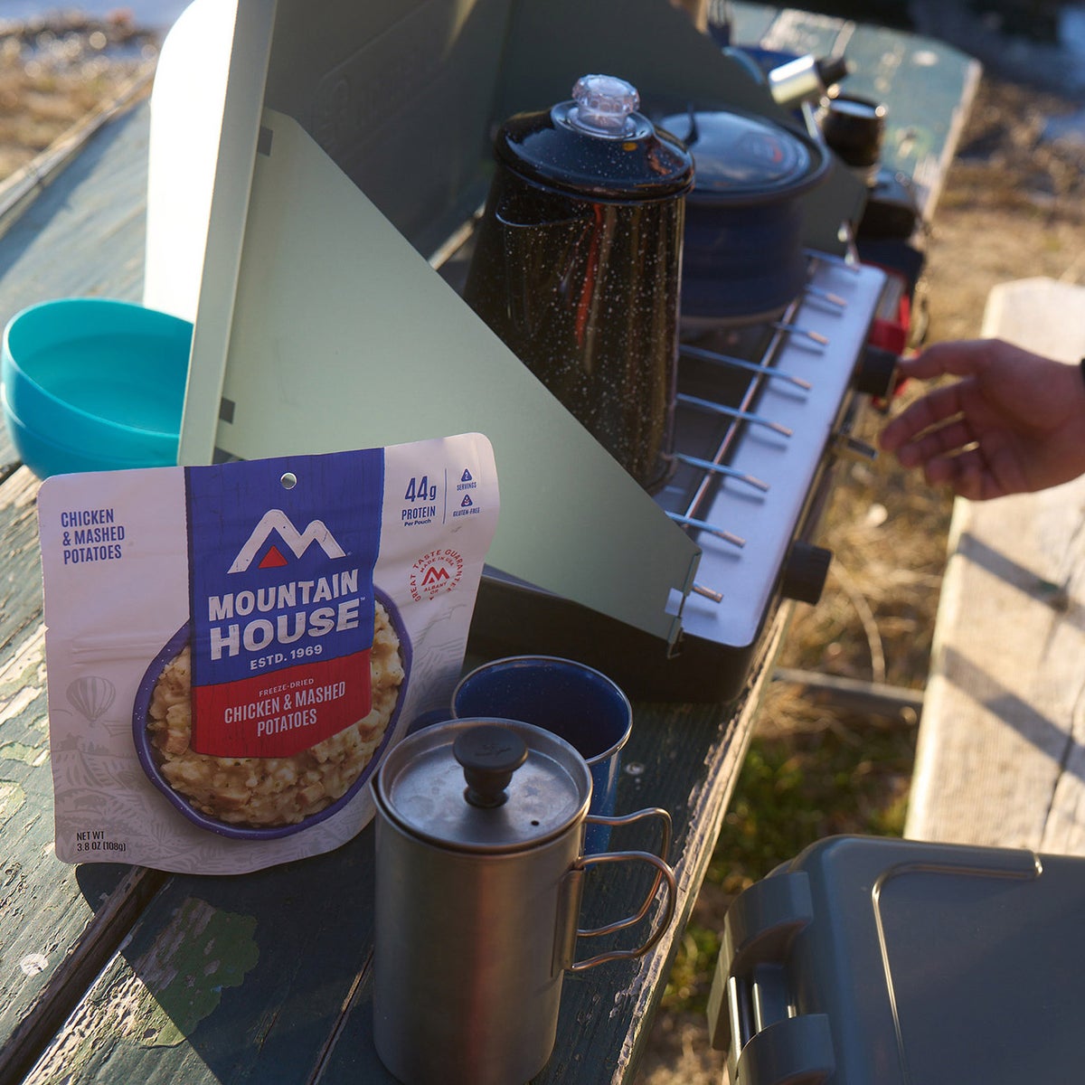 Mountain House 30-year taste guarantee meal assortment