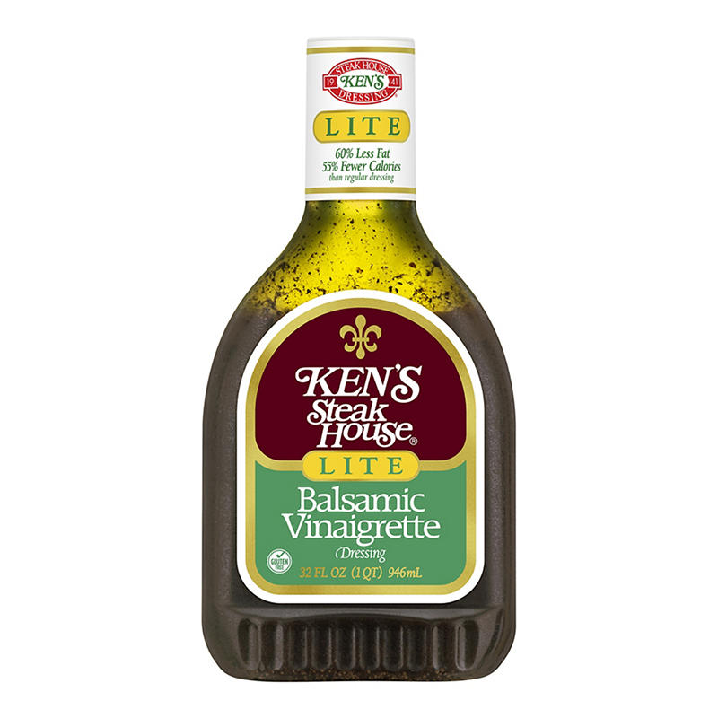 Ken's Steak House balsamic vinaigrette dressing bottle