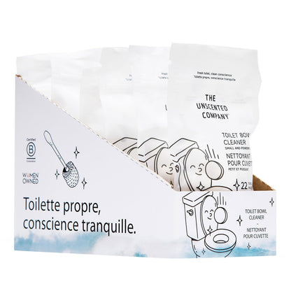 The Unscented Company toilet bowl cleaner tabs 132-count box