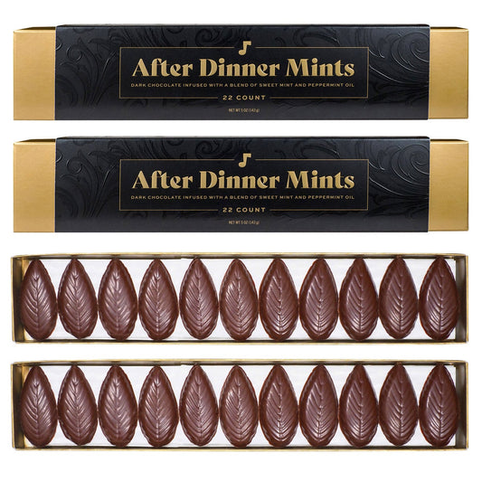 A'Cappella after dinner mints 2-pack box