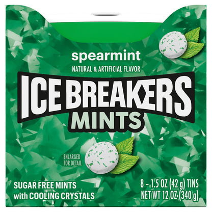 Ice Breakers mints convenient travel tins