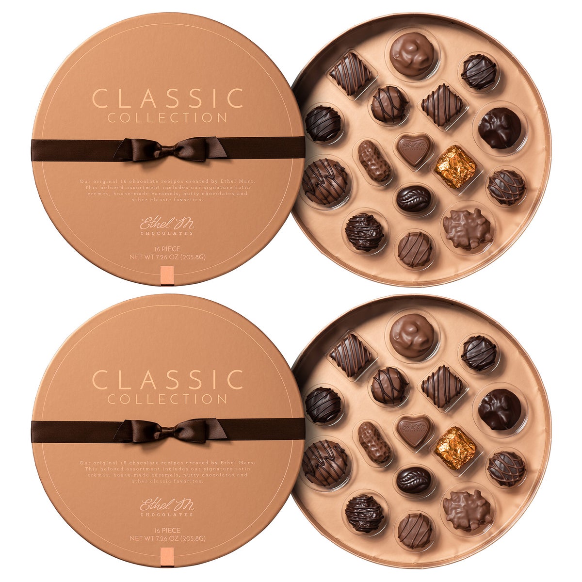 Ethel M Chocolates Classic Collection 2-pack gift box