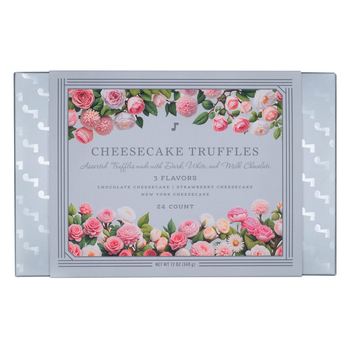 Strawberry cheesecake truffles in A'cappella assortment