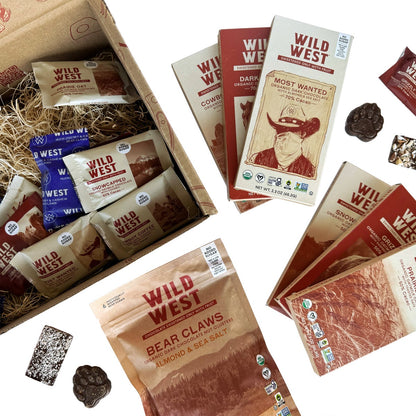 Wild West no added sugar chocolate assortment