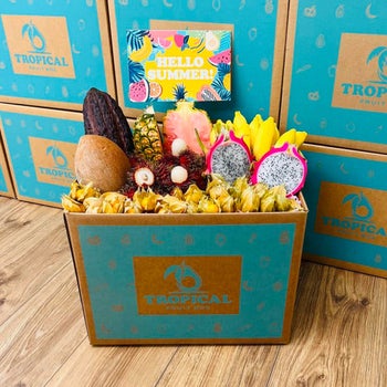 Tropical Fruit Box summer fruit gift assortment