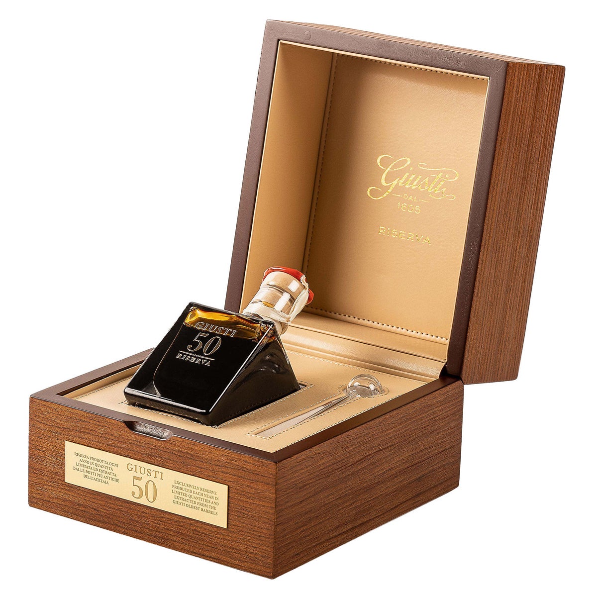 Giusti 50 year aged balsamic vinegar reserve bottle