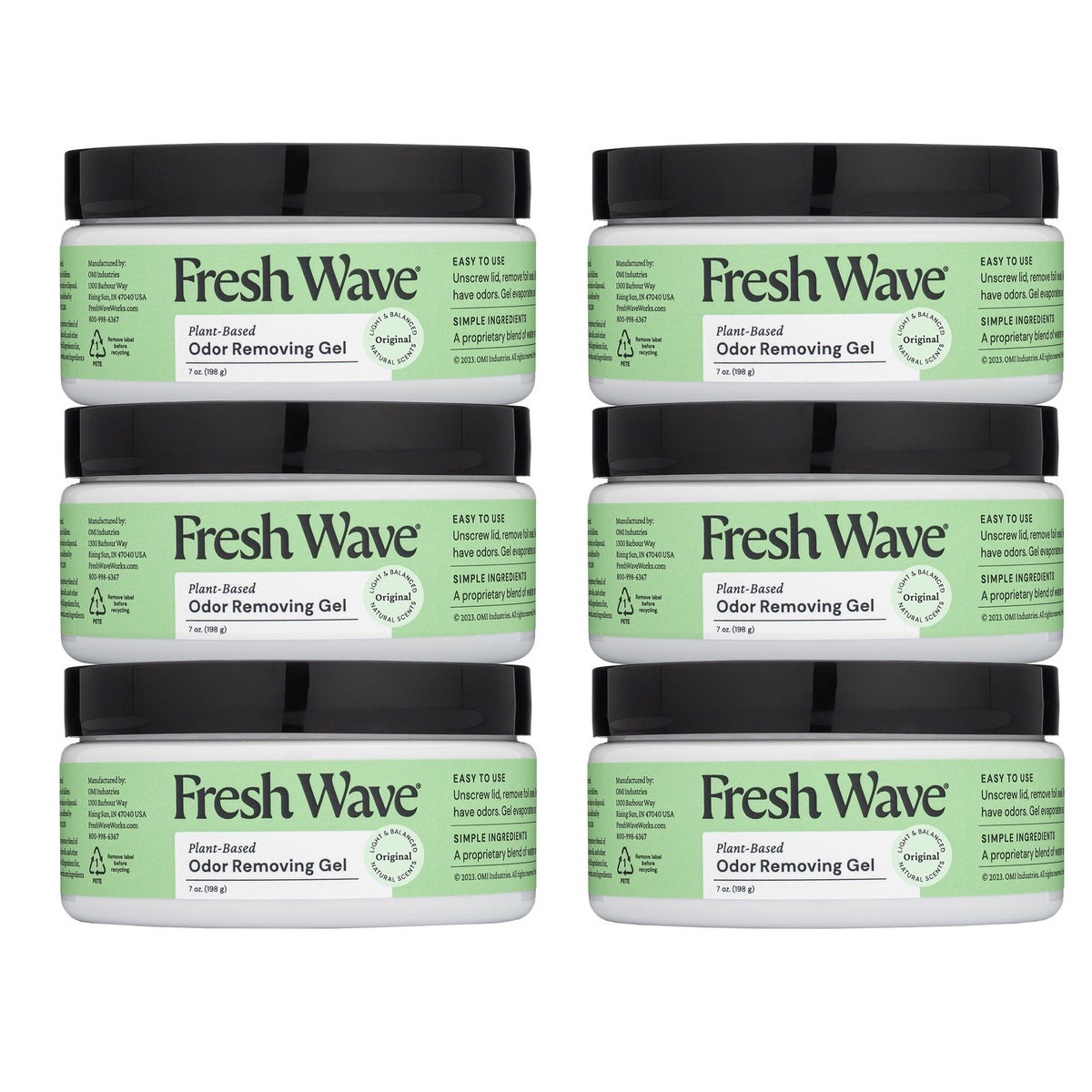 Fresh Wave Original odor removing gel 6-count