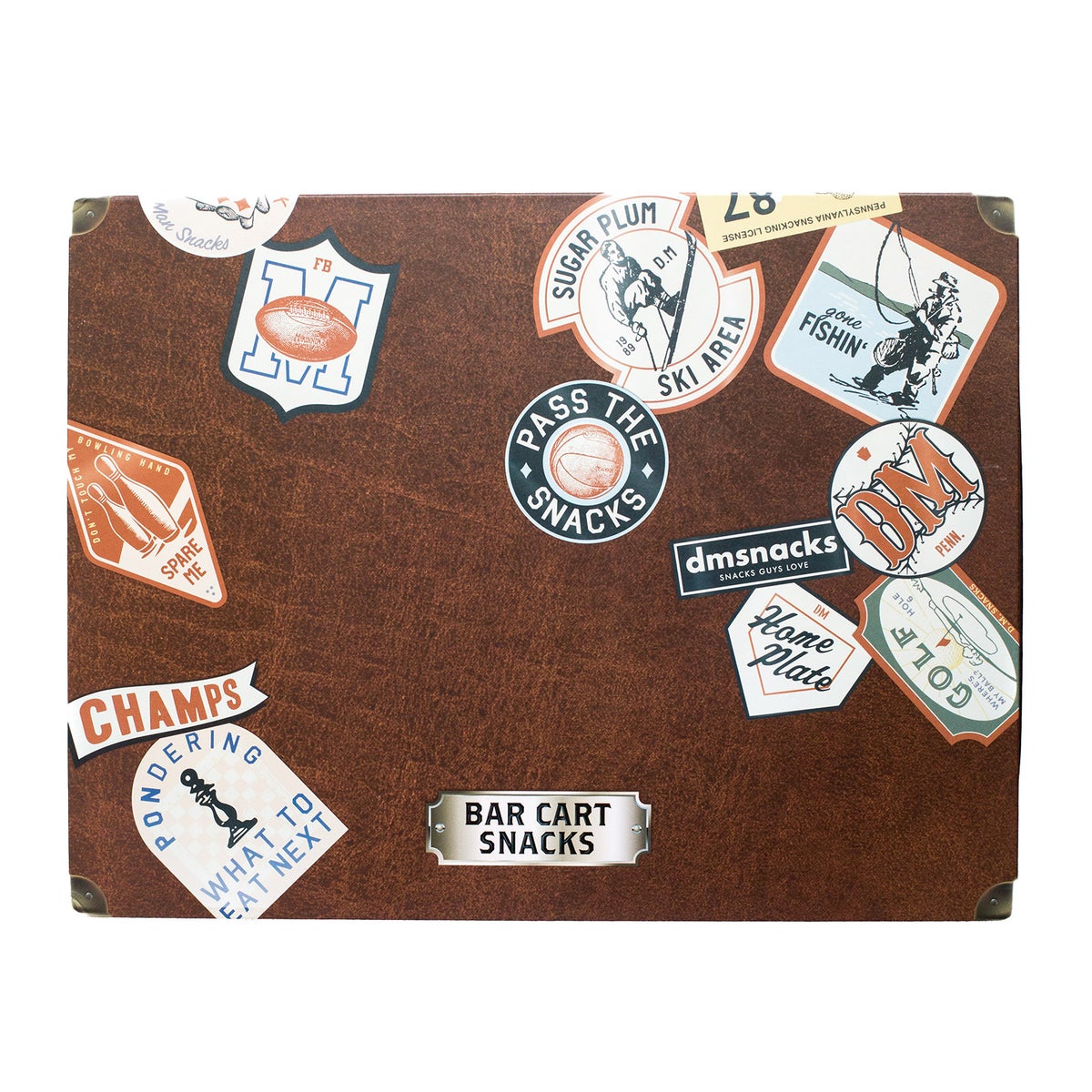Bourbon crunch blend snack tin assortment
