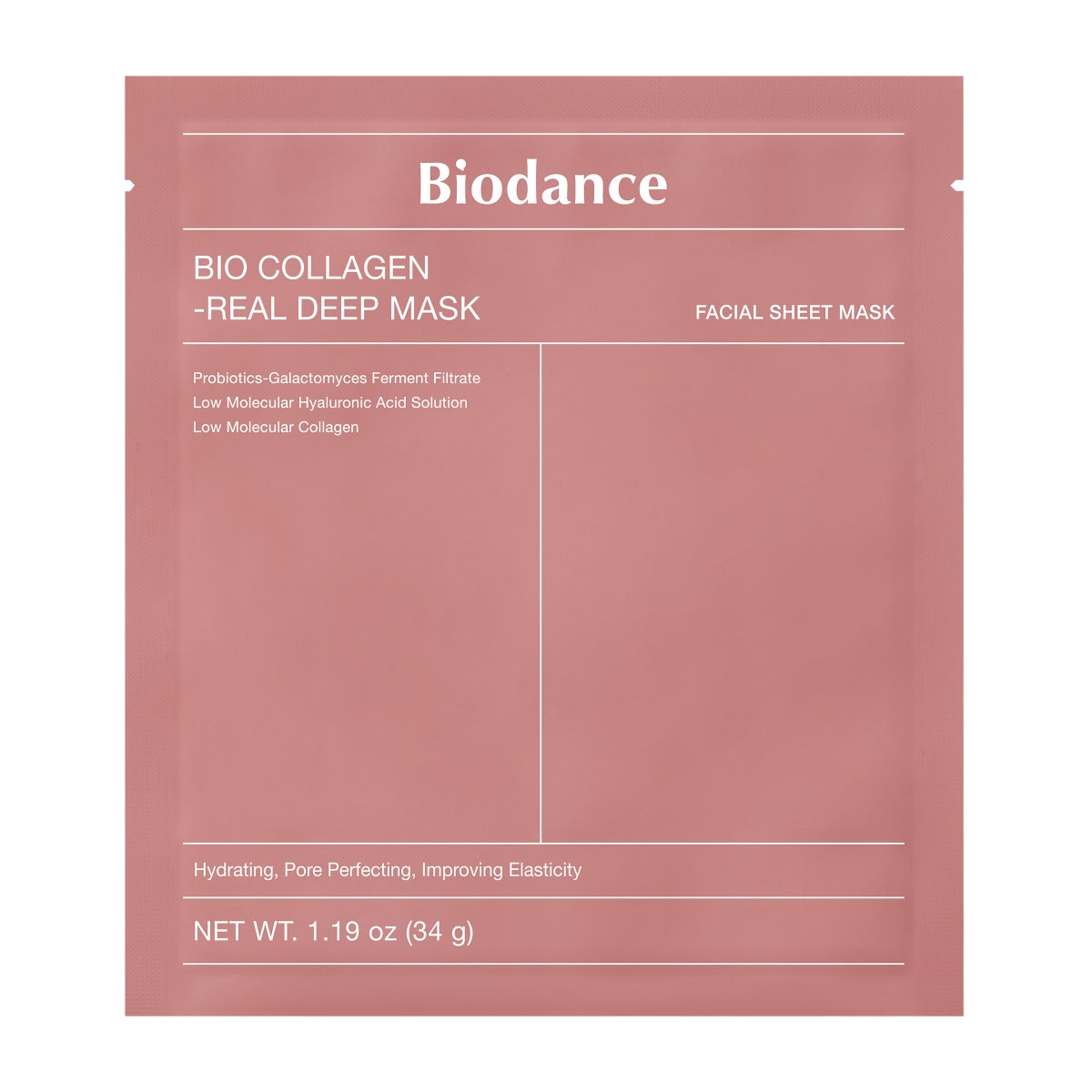 Biodance hydrogel two-piece face mask set