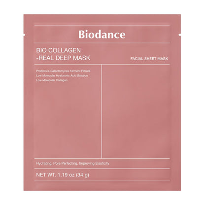 Biodance hydrogel two-piece face mask set