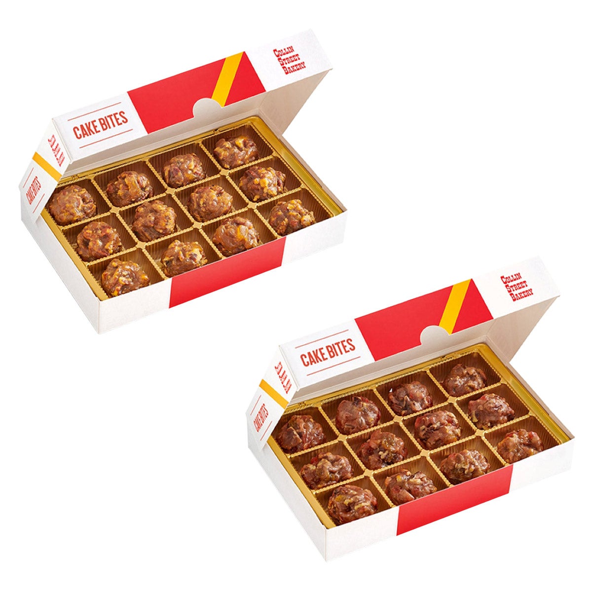 Collin Street Bakery cake bites bundle with fruitcake and pineapple pecan