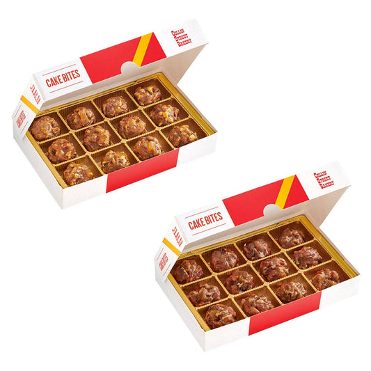 Collin Street Bakery cake bites bundle with fruitcake and pineapple pecan