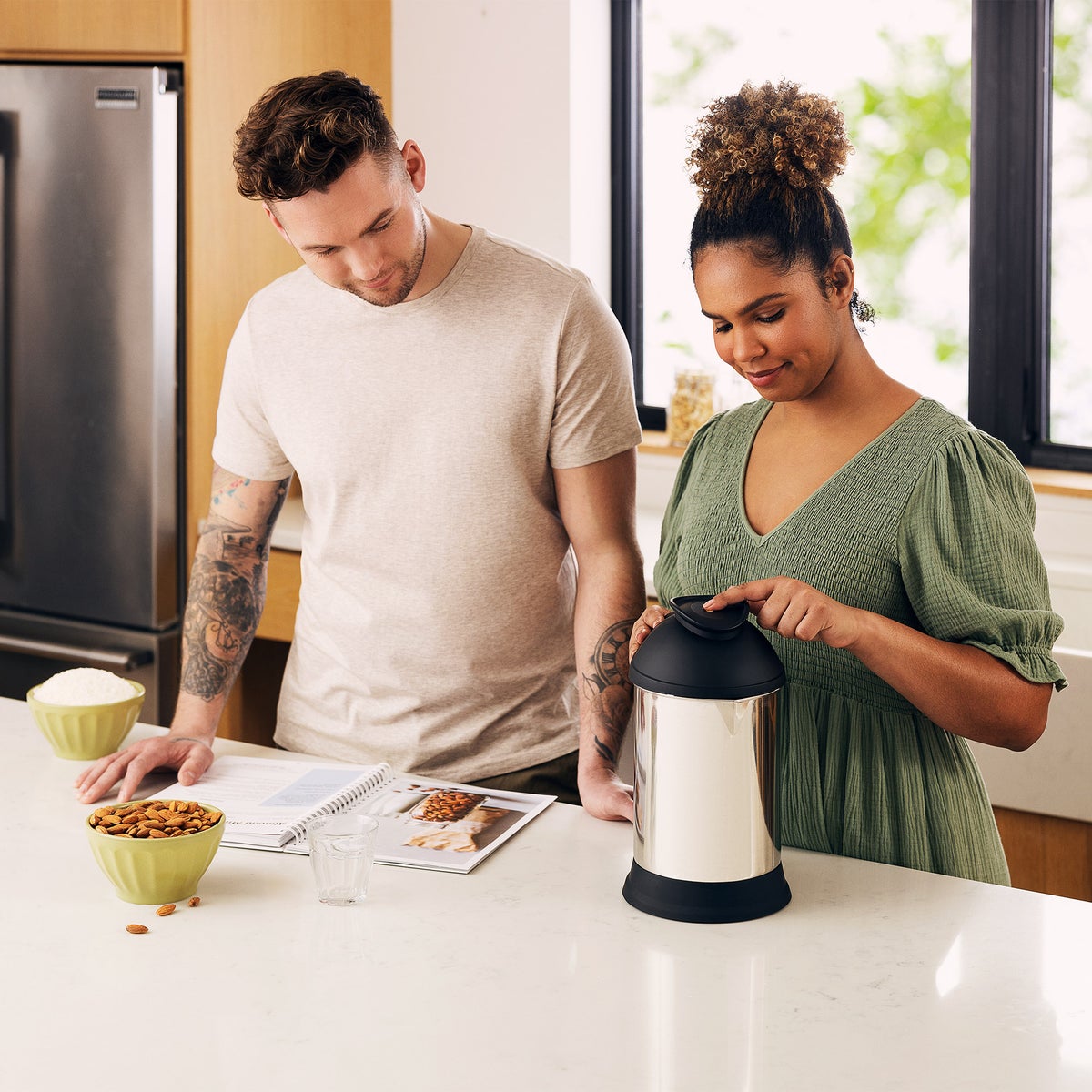 Almond Cow sustainable zero waste milk maker