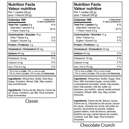 Mary Macleod's chocolate crunch shortbread cookies