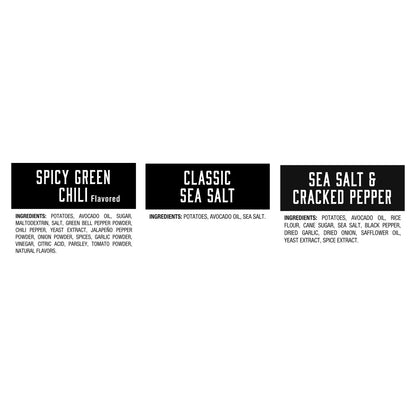 Single-serve Boulder Canyon potato chips snack pack