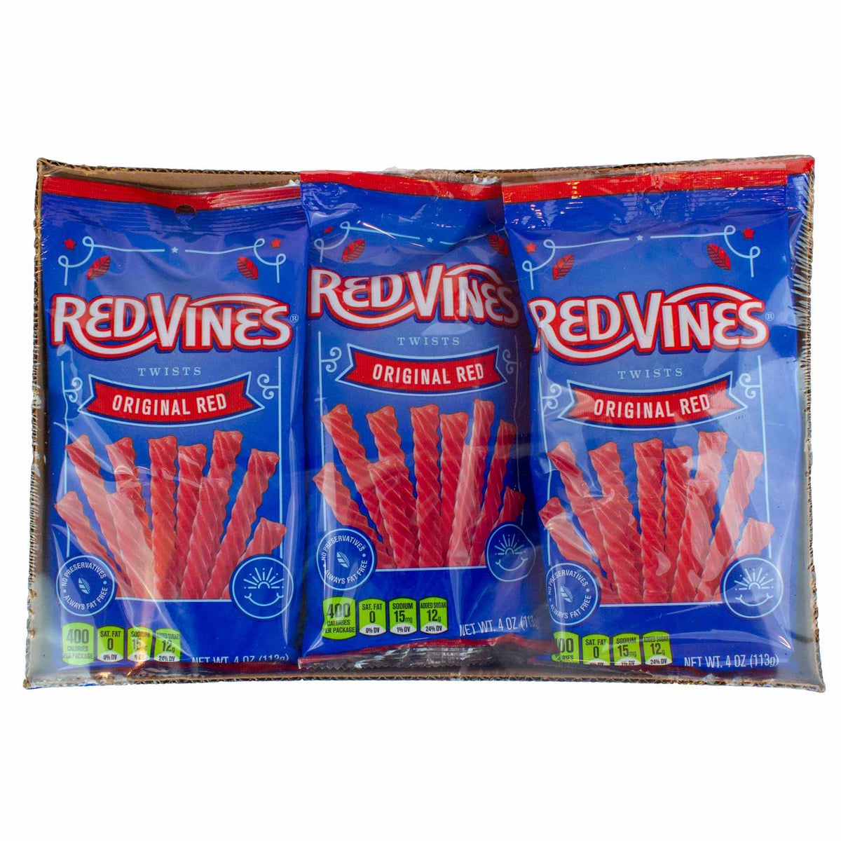 Red Vines Original Red twists 4 oz 15-count