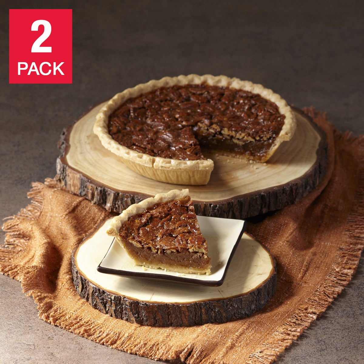 Collin Street Bakery 2 pecan pie bundle