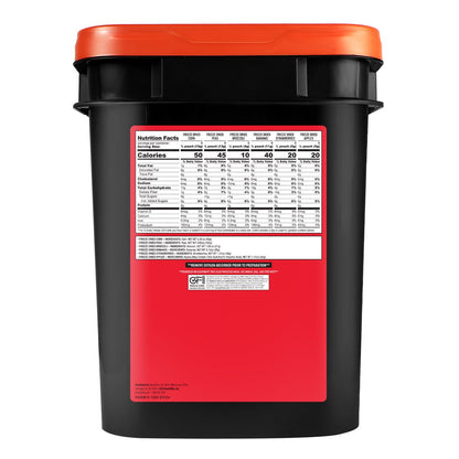 ReadyWise emergency food bucket for storage