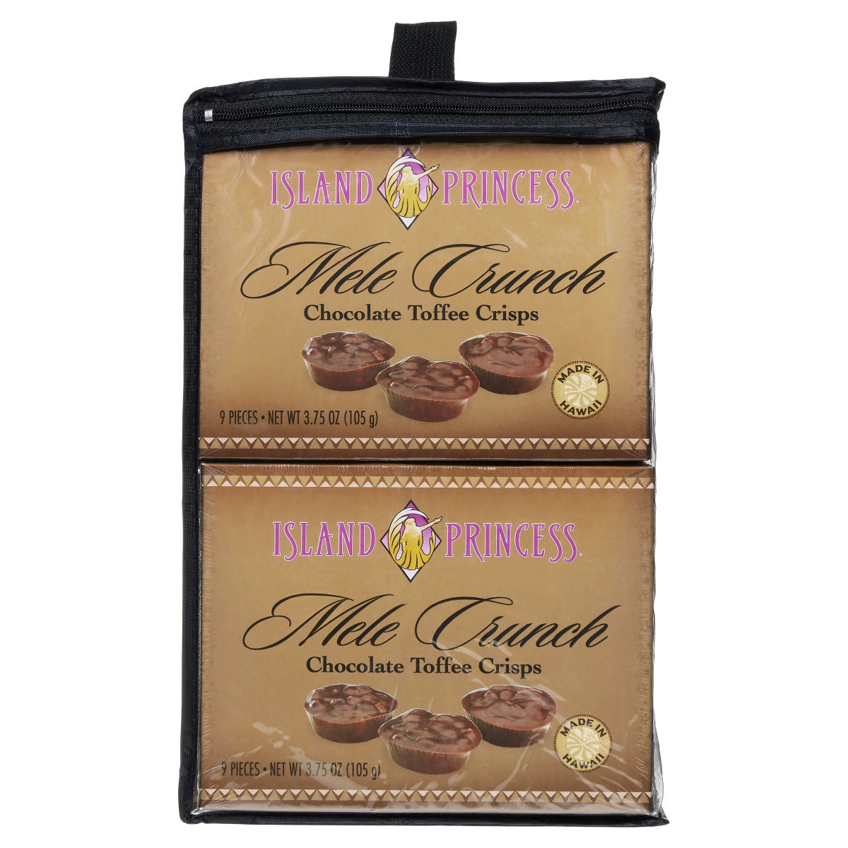 Premium Hawaiian chocolate toffee crisps assortment