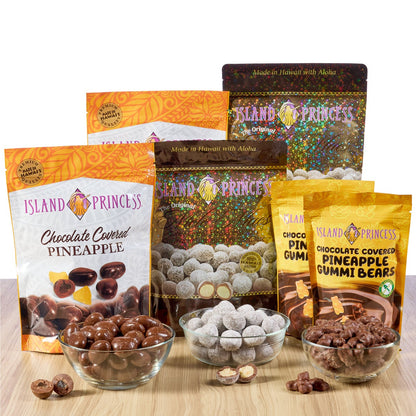 Island Princess tropical chocolate gift set assortment