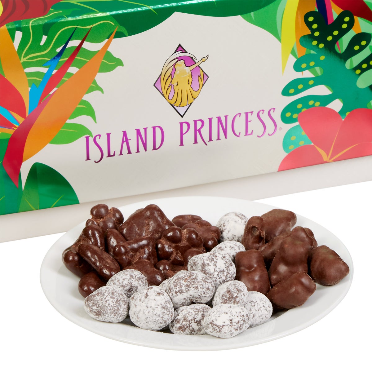 Chocolate pineapple gummi bear pack from Island Princess