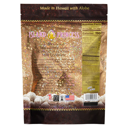 Island Princess chocolate gift set side packaging