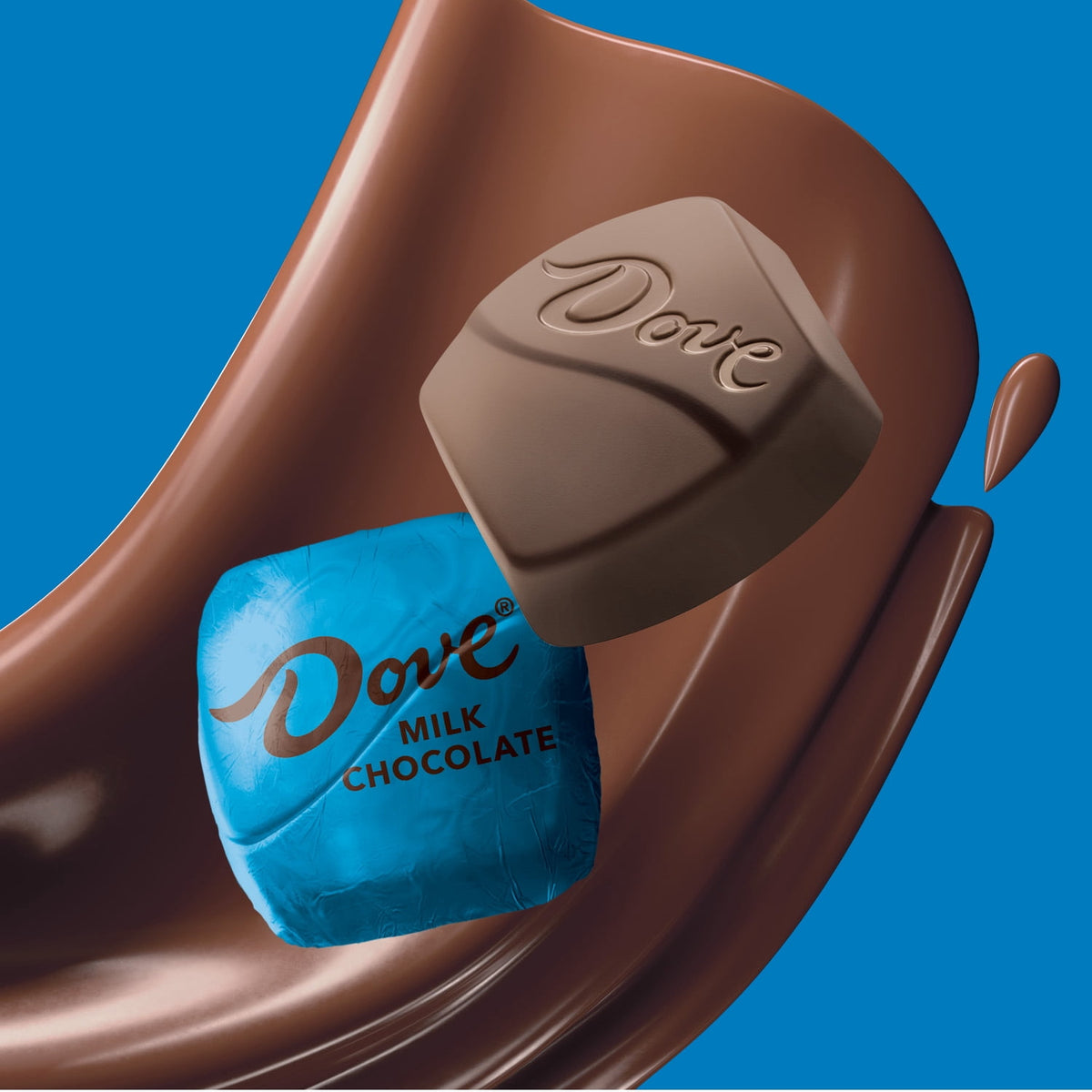 DOVE PROMISES individually wrapped milk chocolates