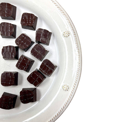 Knipschildt elegant dark chocolate candy assortment