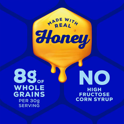 Honey graham crackers snack packaging detail