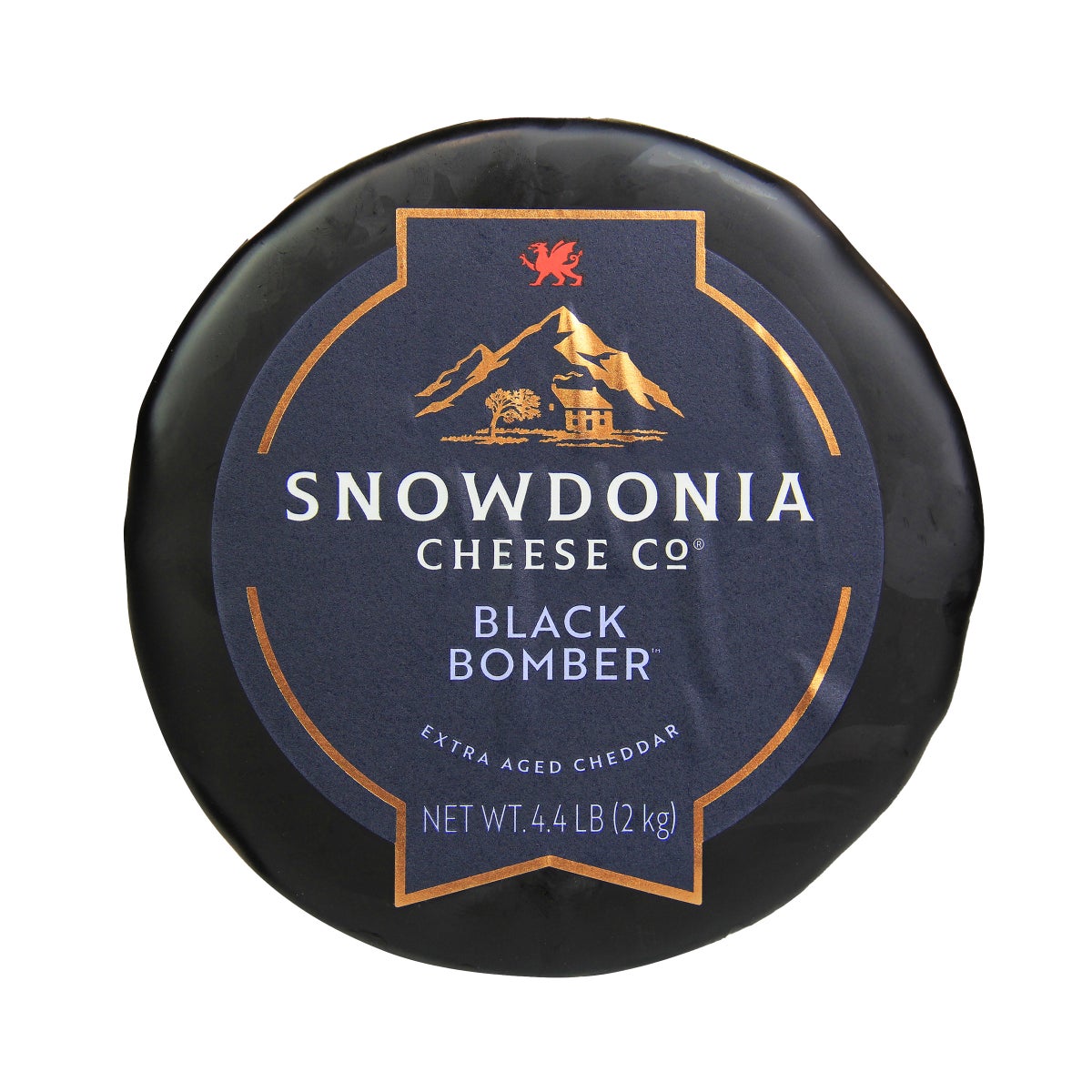 Snowdonia Cheese Company cheddar wheel from Scotland