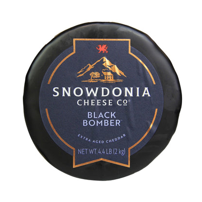 Snowdonia Cheese Company cheddar wheel from Scotland