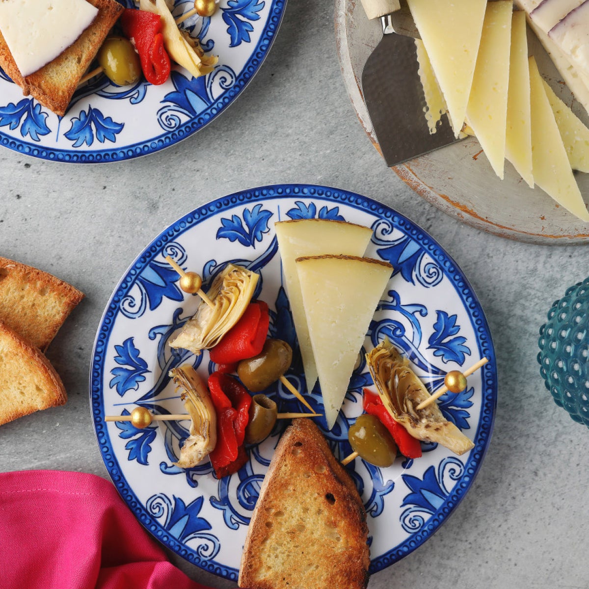 Cave aged Manchego cheese from Spain